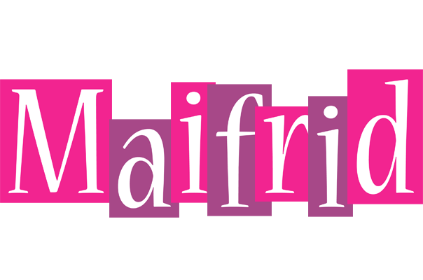 Maifrid whine logo