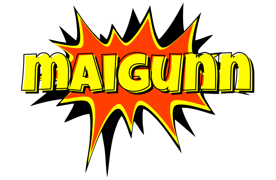 Maigunn bazinga logo