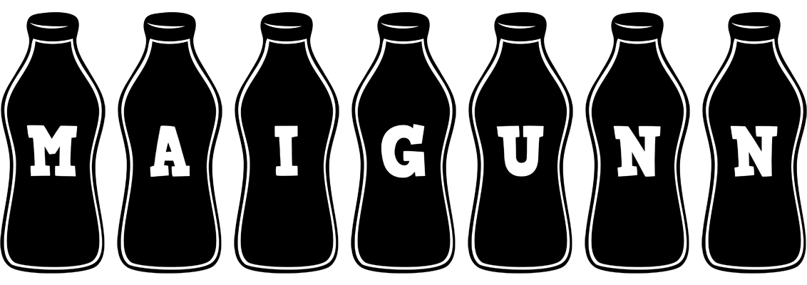 Maigunn bottle logo