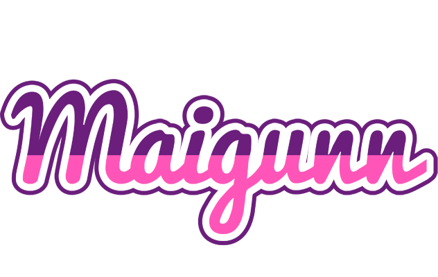 Maigunn cheerful logo