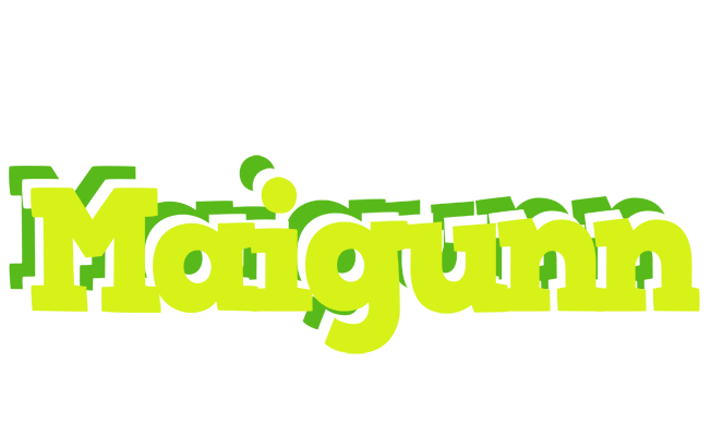 Maigunn citrus logo