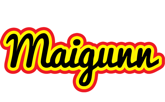 Maigunn flaming logo