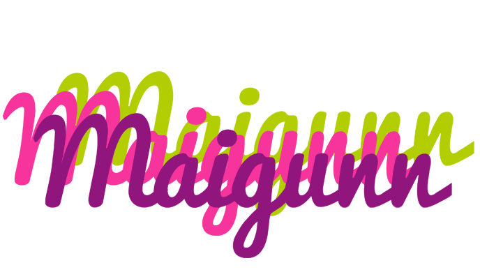 Maigunn flowers logo