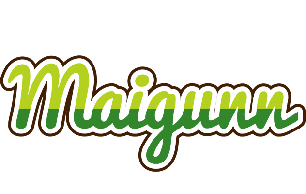 Maigunn golfing logo