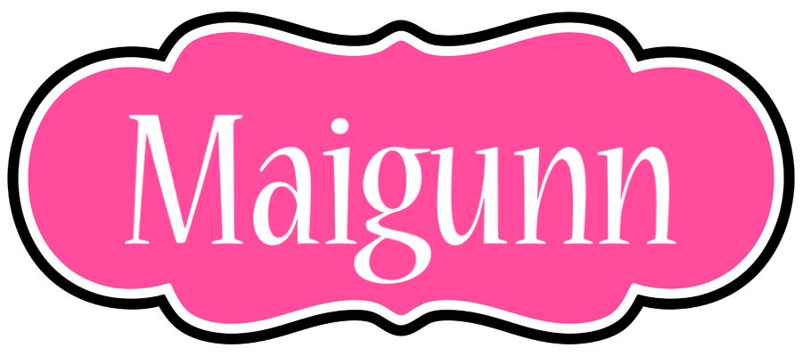 Maigunn invitation logo