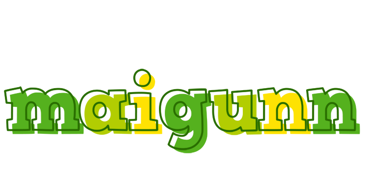Maigunn juice logo