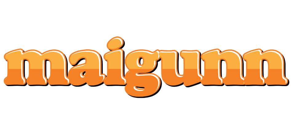 Maigunn orange logo