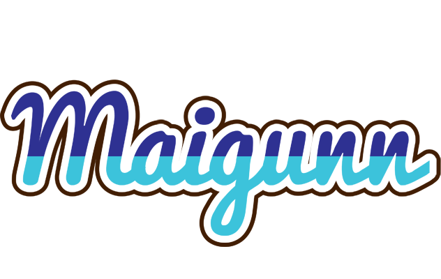Maigunn raining logo