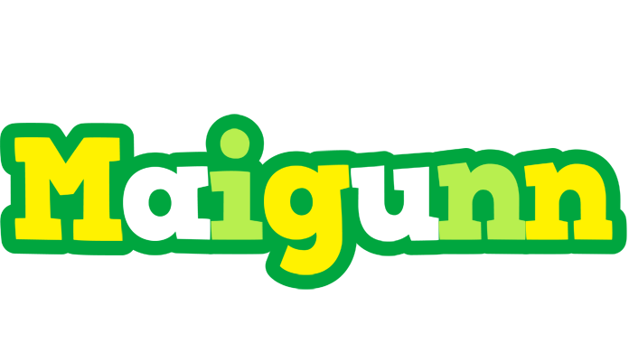 Maigunn soccer logo