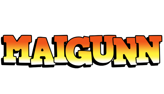 Maigunn sunset logo