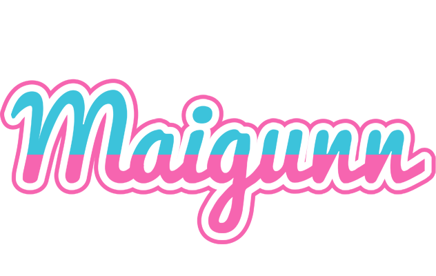 Maigunn woman logo
