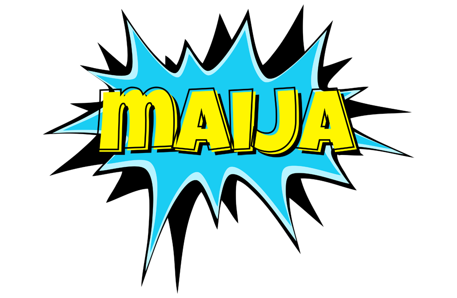 Maija amazing logo