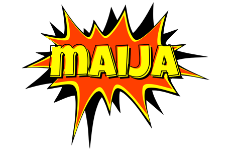 Maija bazinga logo