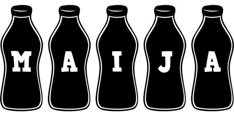 Maija bottle logo