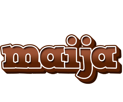 Maija brownie logo