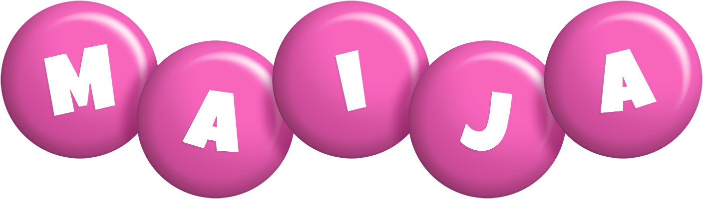 Maija candy-pink logo