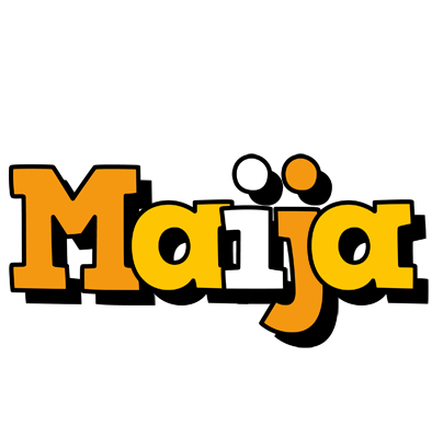 Maija cartoon logo