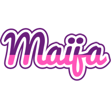 Maija cheerful logo