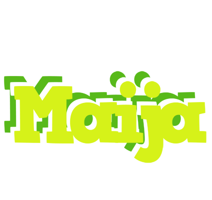 Maija citrus logo