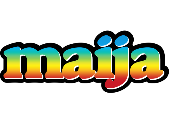 Maija color logo