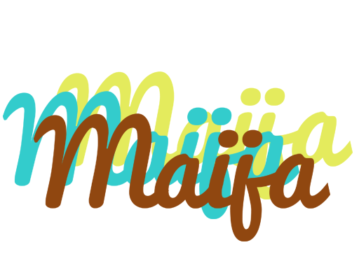 Maija cupcake logo
