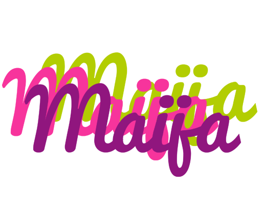 Maija flowers logo