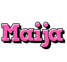 Maija girlish logo