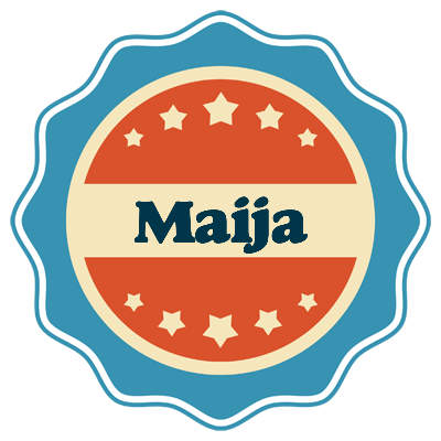 Maija labels logo