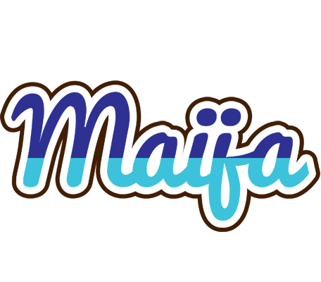 Maija raining logo