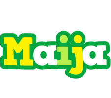 Maija soccer logo