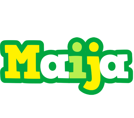 Maija soccer logo
