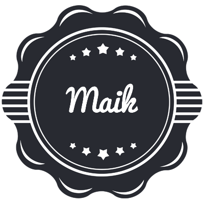 Maik badge logo