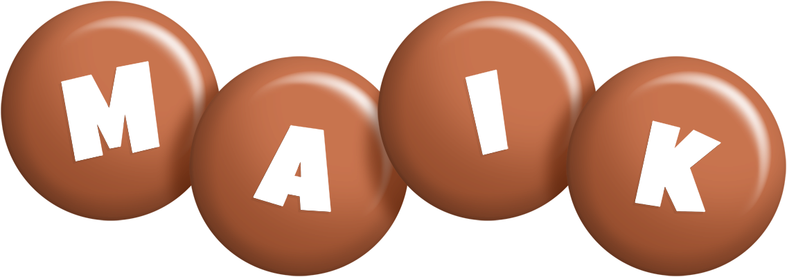 Maik candy-brown logo