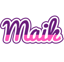 Maik cheerful logo