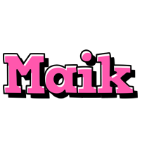 Maik girlish logo