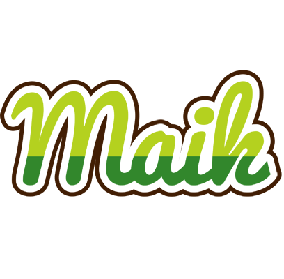 Maik golfing logo