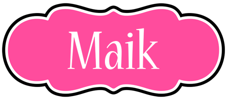 Maik invitation logo