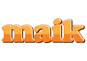 Maik orange logo