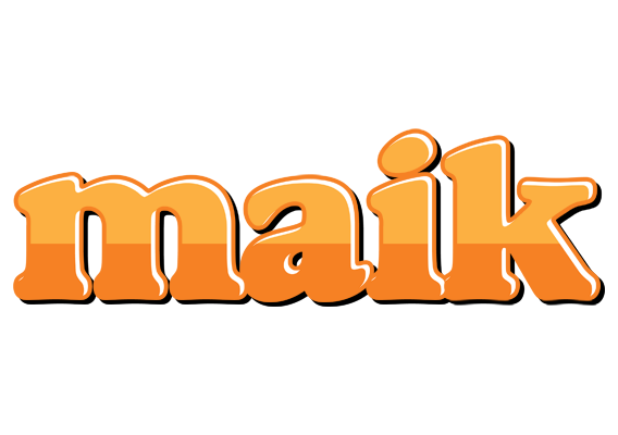 Maik orange logo