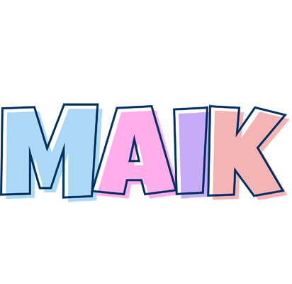Maik pastel logo