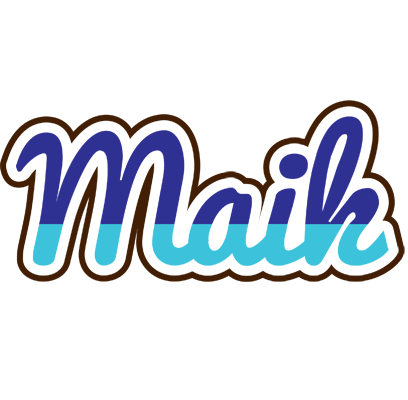 Maik raining logo