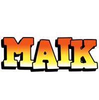 Maik sunset logo