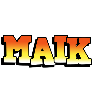 Maik sunset logo