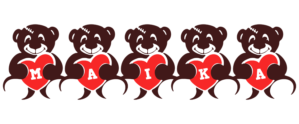 Maika bear logo