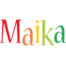 Maika birthday logo