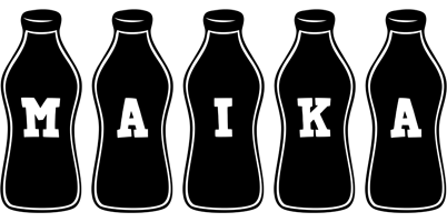 Maika bottle logo