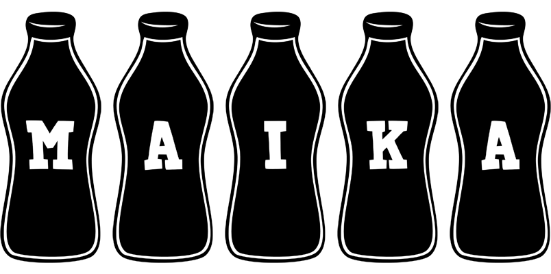 Maika bottle logo