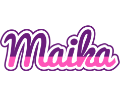 Maika cheerful logo