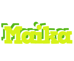 Maika citrus logo