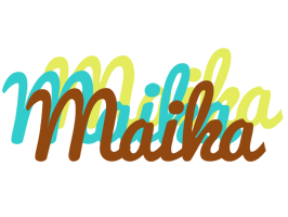 Maika cupcake logo